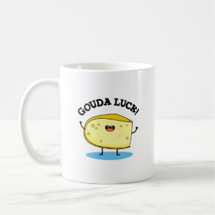 Gouda Luck Funny Cheese Pun Kaffeetasse