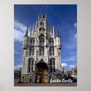 Gouda-Schloss, Plakat