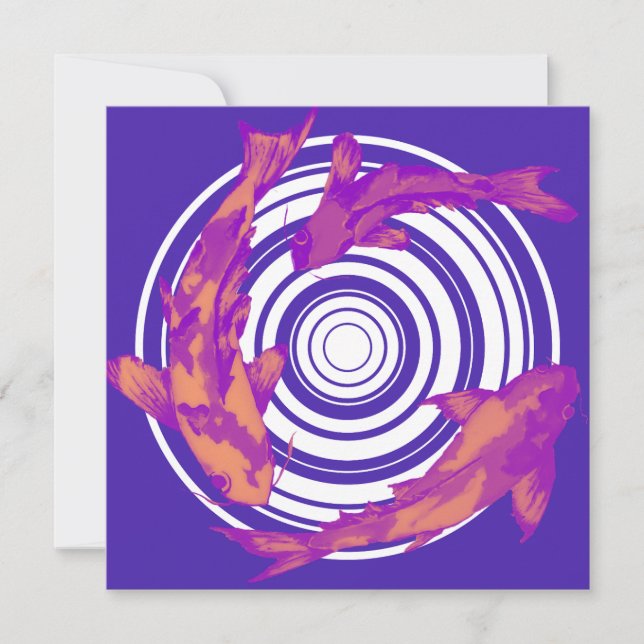 Goudvis kaart feiertagskarte (Vorderseite)