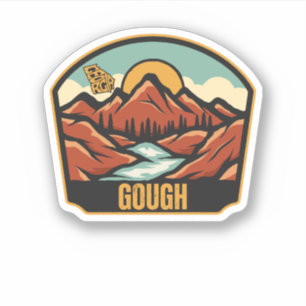 Gough, Georgia Aufkleber