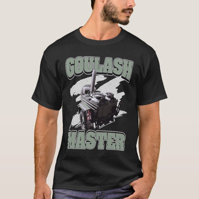 Goulash Cannon Goulash Master  Hungary Dish T-Shirt (Vorderseite)