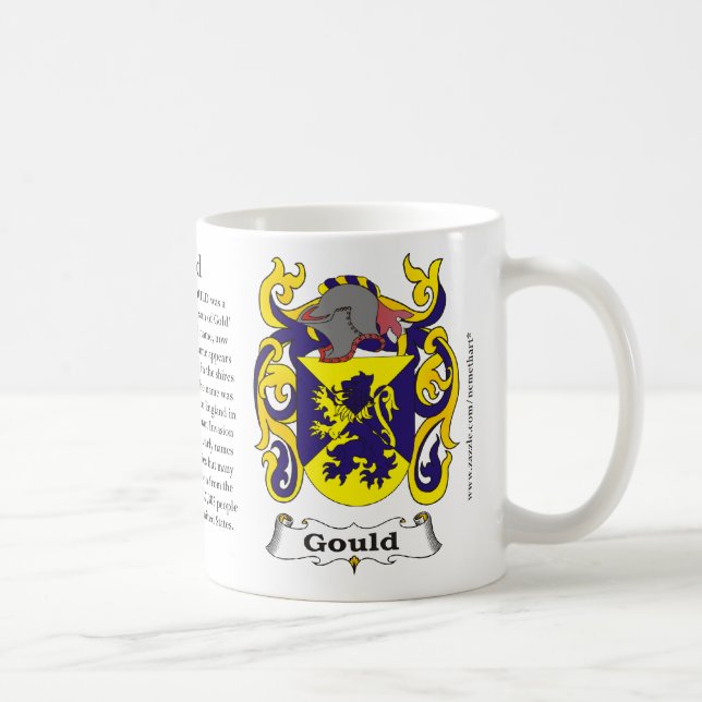 Gould, der Ursprung, Bedeutung und das Wappen Tasse (Rechts)