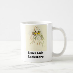 Gould - Gouldian Fink-Buchhandlungpromo-Tasse Tasse