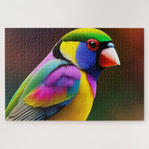 Gouldian-Fink-Puzzle Puzzle