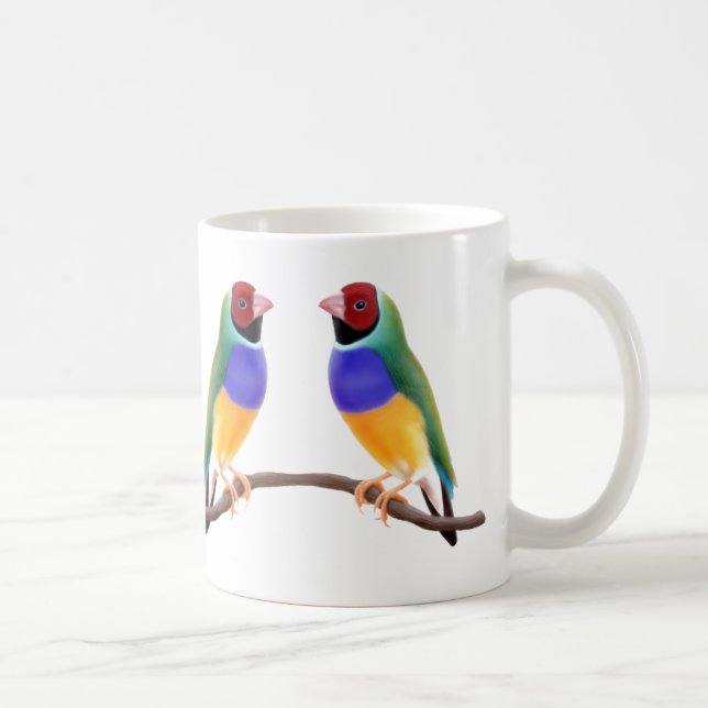 Gouldian Fink-Tasse Tasse (Rechts)