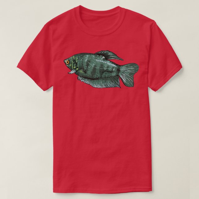 Gourami Zierfische Aquarium Fisch Geschenk 5 T-Shirt (Design vorne)