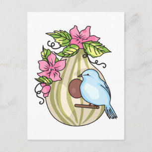 Gourd Birdhouse Postkarte