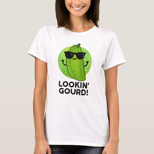 Gourd Funny Cool Veggie Pun T-Shirt (Vorderseite)
