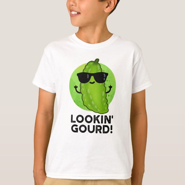 Gourd Funny Cool Veggie Pun T-Shirt (Vorderseite)