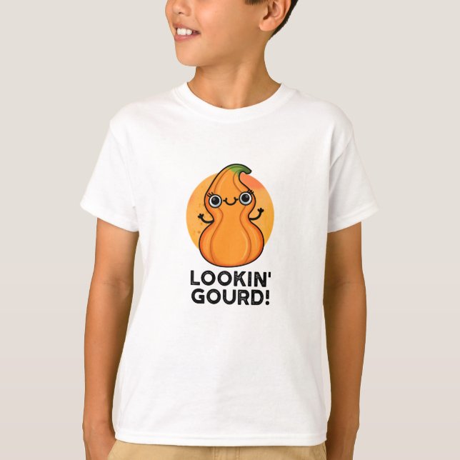 Gourd Funny Veggie Pun suchen T-Shirt (Vorderseite)