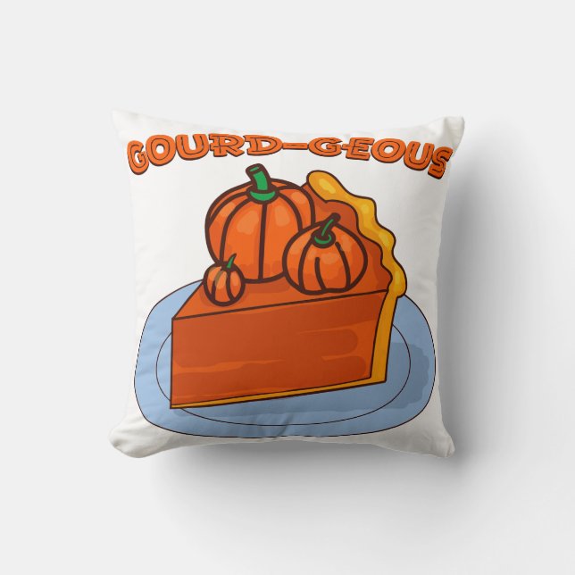 Gourd-geous Kissen (Vorderseite)