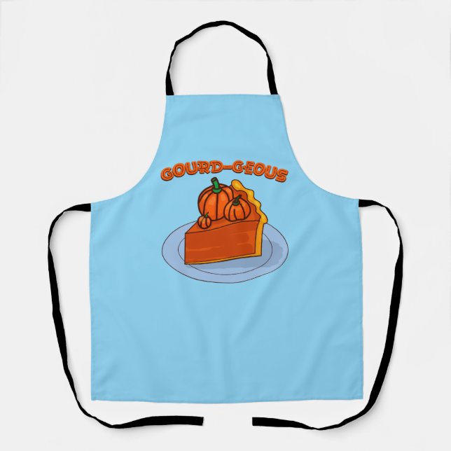 Gourd-geous Schürze (Vorderseite)