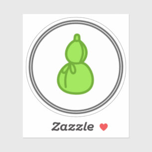Gourd Sticker Garnelen-Sammlung von Fischkraut