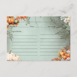 Gourdegous Rezept Card Begleitkarte