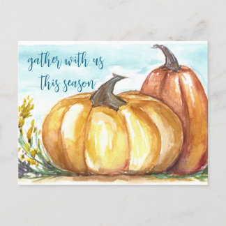 Gourdgeous Einladung Postkarte