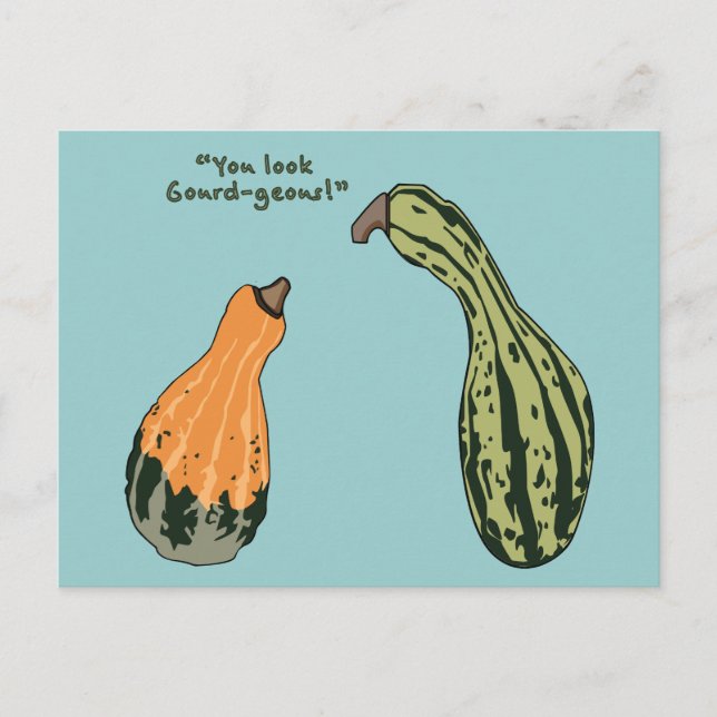 Gourdgeous Postkarte (Vorderseite)