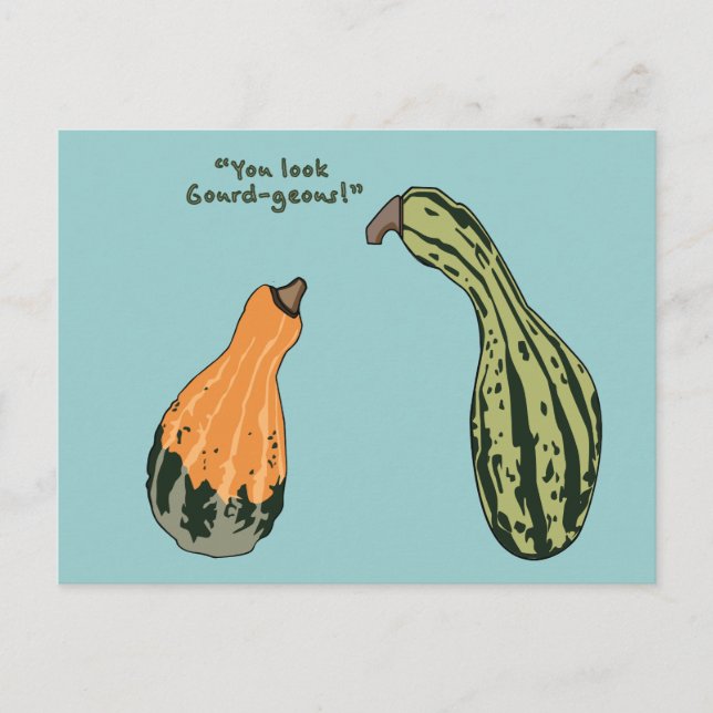 Gourdgeous Postkarte (Vorderseite)