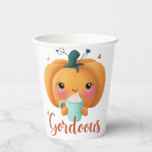 Gourdgeous Pumpkin Papier Cu