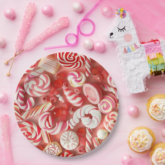 Gourmandize im Déco Pappteller (Party)