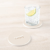 Gourmet-Catering Sandstone Untersetzer