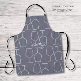  Gourmet Custom | Virginia Wine Lover Apron Schürze