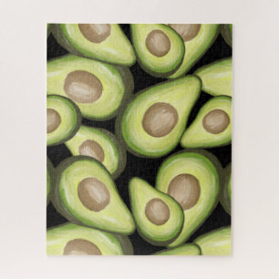 Gourmet Fresh Cut Vegan Avacados Puzzle