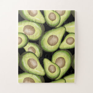 Gourmet Fresh Cut Vegan Avacados Puzzle