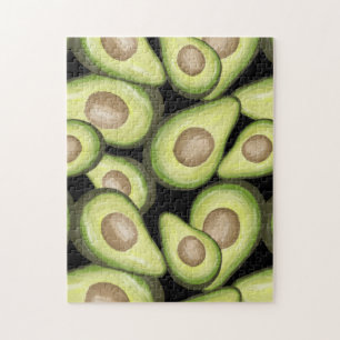 Gourmet Fresh Cut Vegan Avacados Puzzle