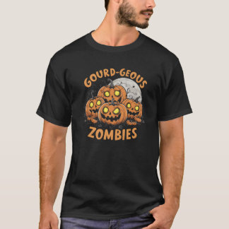 Gourmet geous Zombies Spooky Zombie Pumpkins lusti T-Shirt