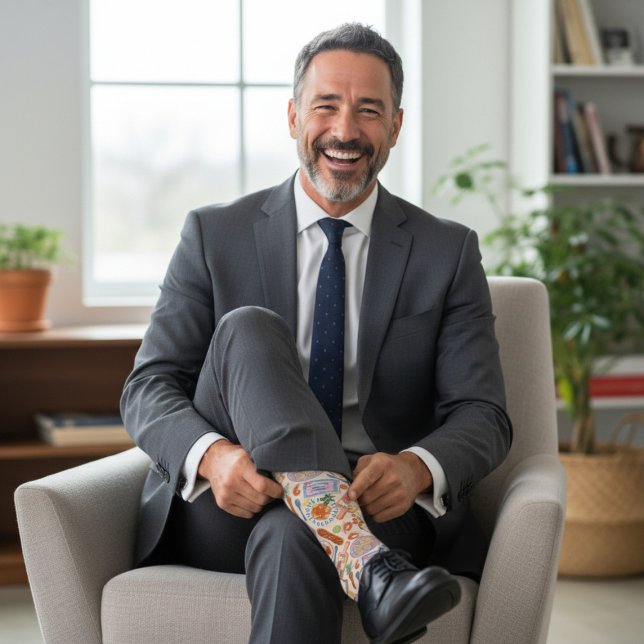 Gourmet-Meeresfrüchte-Fest-Crew-Socken Socken (Von Creator hochgeladen)