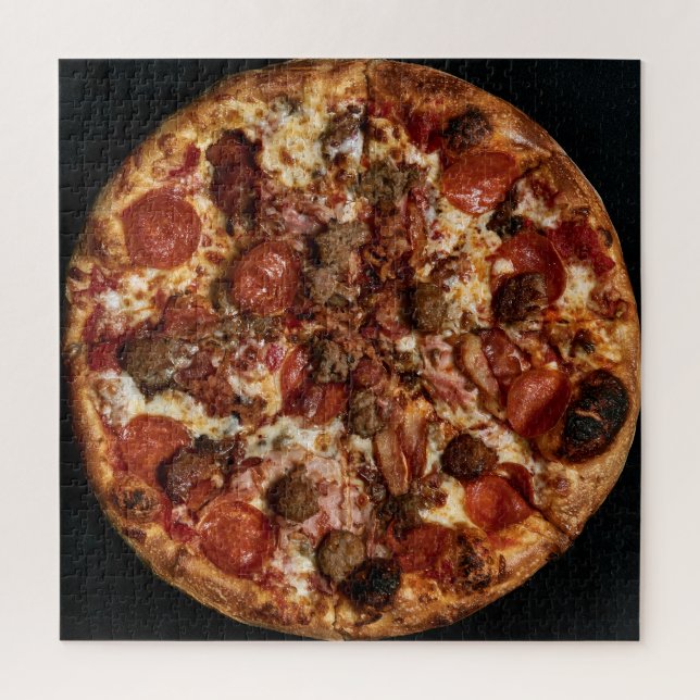 Gourmet-Pizza-Kollektion Puzzle (Vertikal)