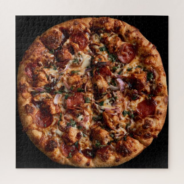 Gourmet-Pizza-Kollektion Puzzle (Vertikal)