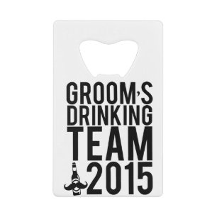 Gourmets Trinkteam 2015 Geldbeutel Flaschenöffner