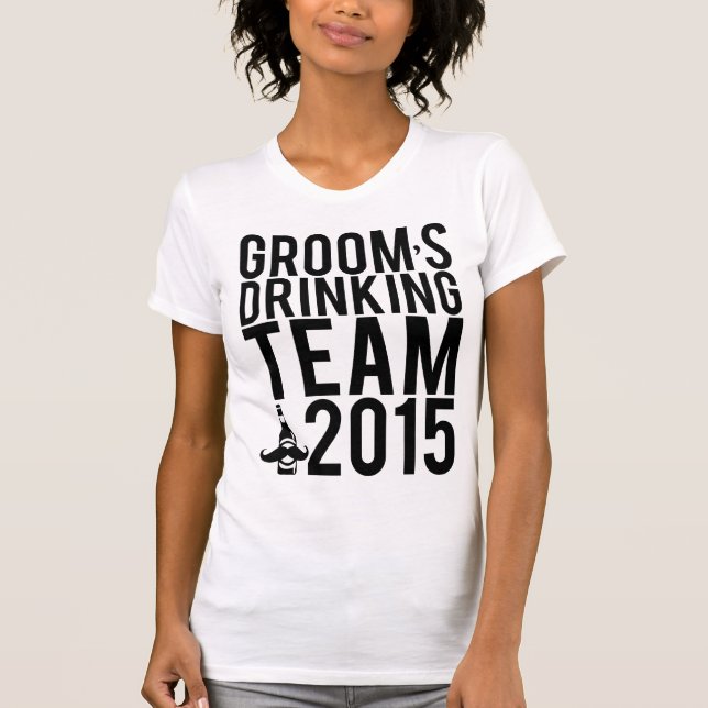 Gourmets Trinkteam 2015 T-Shirt (Vorderseite)