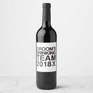 Gourmets Trinkteam 2018 Weinetikett