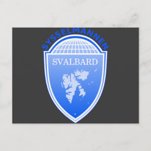 Gouverneur Svalbard, Norwegen Postkarte