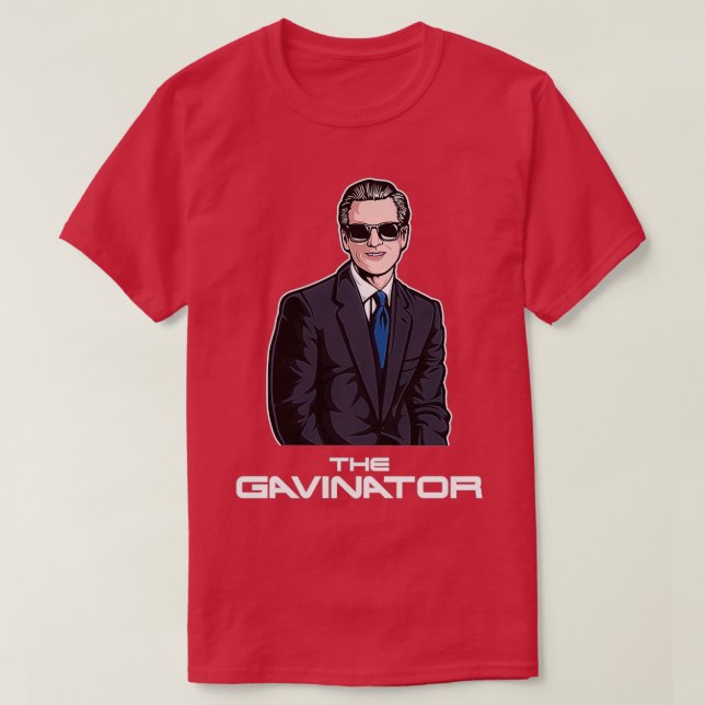 Gouverneur von Kalifornien, San Francisco Gavin Ne T-Shirt (Design vorne)