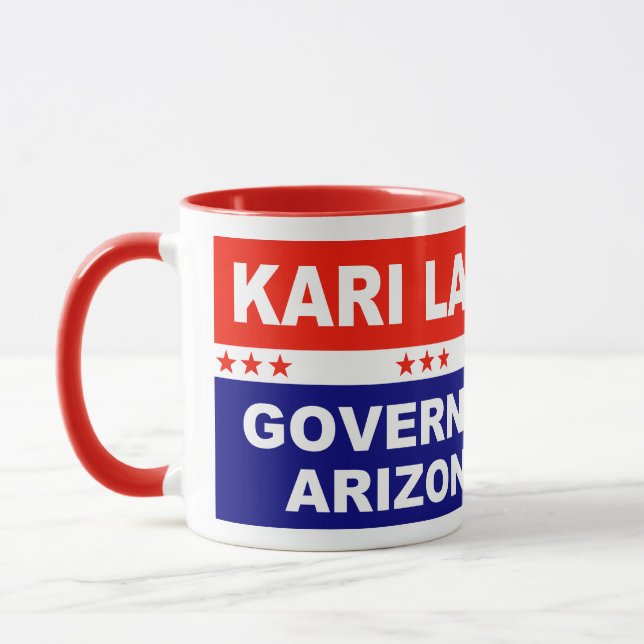Gouverneur von Kari Lake Arizona Tasse (Links)