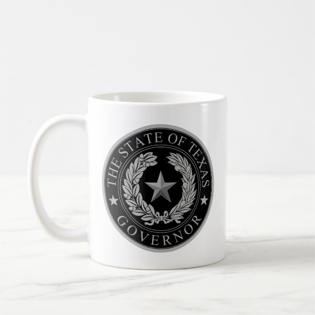 Gouverneur von Texas Kaffeetasse (Links)