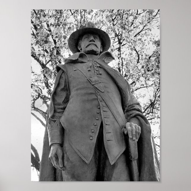 Gouverneur William Bradford Poster (Vorne)