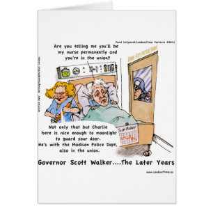 Gov Scott Walker Lustige Satirische Geschenke T-Sh