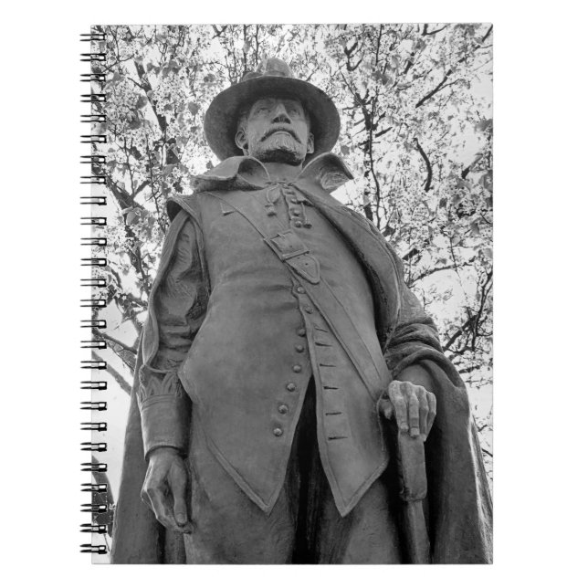 Govenor William Bradford - Notebook Notizblock (Vorderseite)