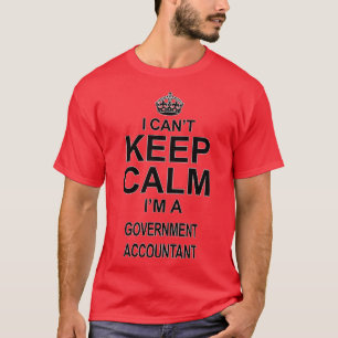 Government Accountant Birthday Weihnachtsgeschenk T-Shirt
