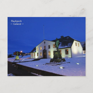 Government House ~ Reykjavik, Island Postkarte