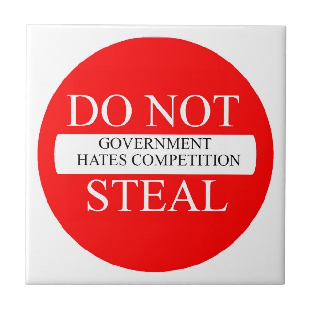 Government Hummer Aufkleber für Keramik Foto Tile Fliese (Vorderseite)