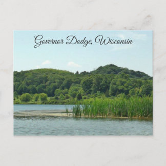 Governor Dodge Wisconsin Staat Park Postcard Postkarte