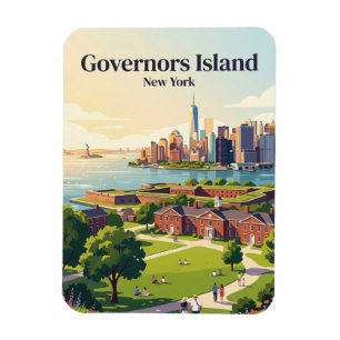 Governors Island New York Magnet