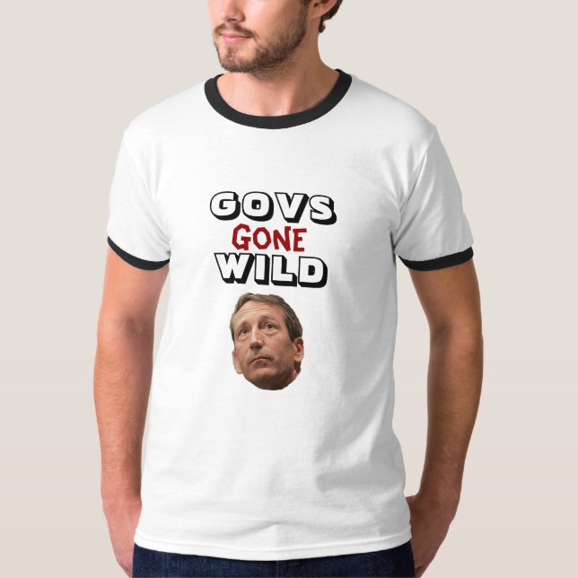 Govs wild gegangen: Markieren Sie Sanford T-Shirt (Vorderseite)