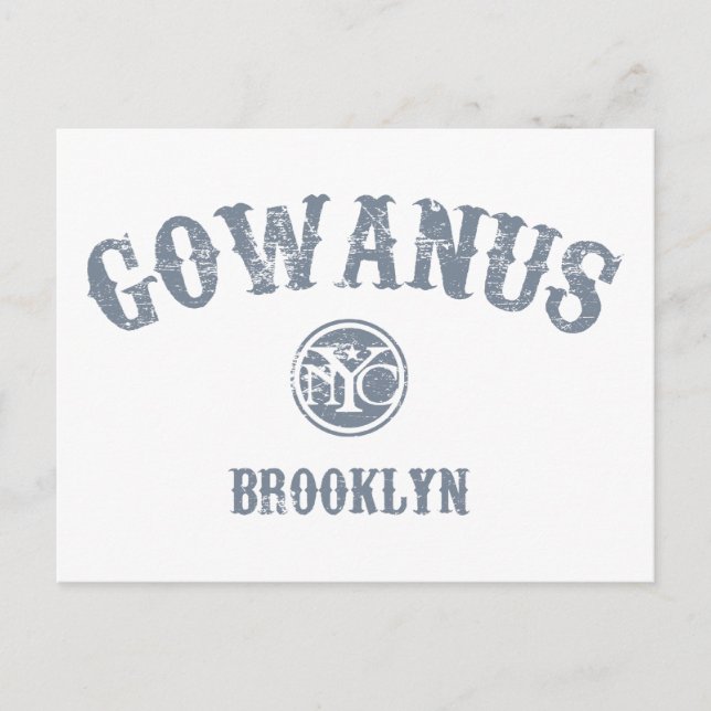 Gowanus Postkarte (Vorderseite)
