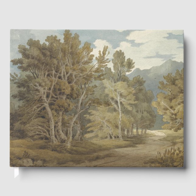 Gowbarrow Park, Ullswater (von John White Abbott) Gästebuch (Vorderseite)